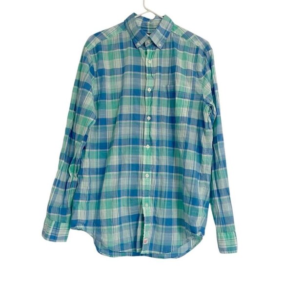 Men's Vineyard Vines Size Medium Button Down Shirt Collared Long Sleeve Plaid - Picture 1 of 7